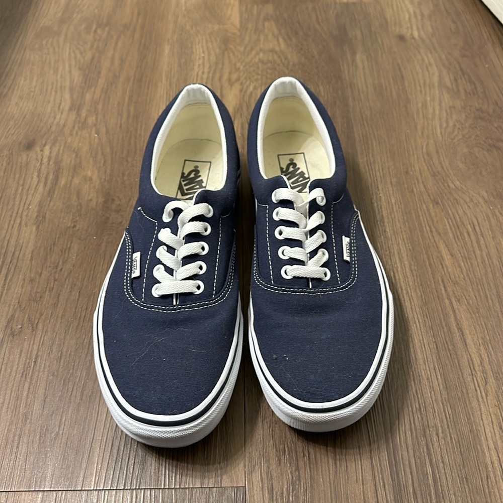 VANS Men’s Blue Canvas Sneakers